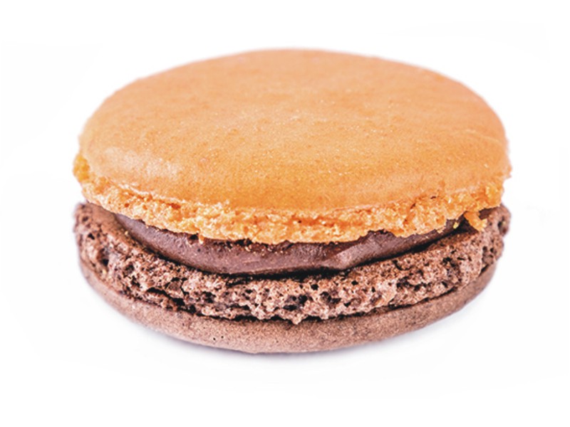 macaron chocolate